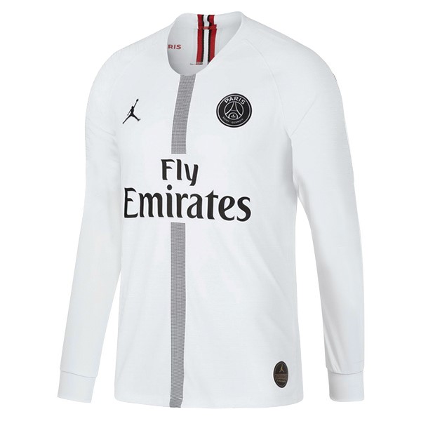 Maillot Football Paris Saint Germain Third ML 2018-19 Blanc